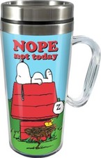 Snoopy Nope Not Today 14 Oz. Acrylic Travel Mug picture