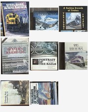 Lot of 8 Railroad Books Colorado Denver Howard Fogg Steel Rails Rail Art HC picture