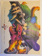 Vintage 1994 Final Fantasy III Lot - Color Promo Ad & Strategy Guide Pages - 90s picture