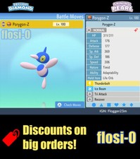 6IV Shiny Porygon Z Pokemon Brilliant Diamond and Shining Pearl picture