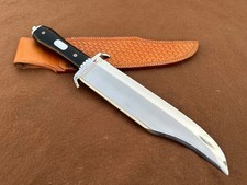 Handmade 5160 Steel Iron Mistress Bowie Knife Micarta Handle picture
