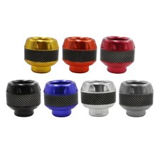 2x Universal Motorcycle Falling Protector Explosion-proof Front Fork Cups Slider picture