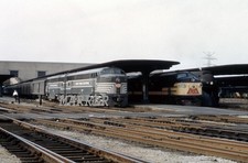 RR Photo-NEW YORK CENTRAL NYC 4507 CPA24-5 at Cincinnati Oh  8/8/1956 picture