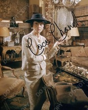 Coco Chanel French Fashion Designer Legendary Icon Style 8x10 autographed Photo picture