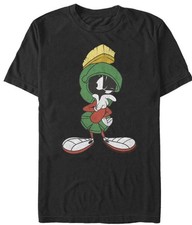 Marvin the Martian VTG black T-shirt short sleeve S to 5XL picture