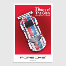 PORSCHE IMSA 6 HOURS OF THE GLEN 2019 RACE POSTER 12