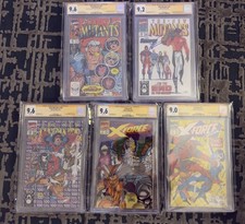 X-Force CGC Bundle - New Mutants 87 - Cable, Feral, Domino, Deadpool, X-Men picture