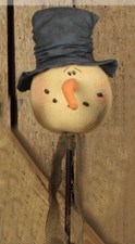 Vintage Charlie the Snowman Wand - Honey and Me Inc picture