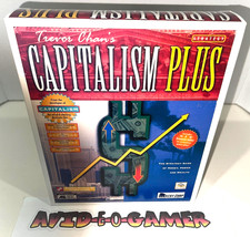 Capitalism Plus Smart Saver PC CD Rom Big Box Sim Game NTSC picture