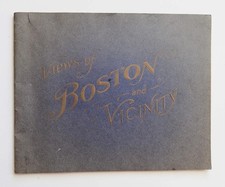 1903 Views of Boston and Vicinity Photo Book L H Nelson Harvard South Station picture