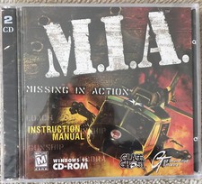 M.I.A. Missing In Action (PC, 1998) Glass Ghost CD-ROM Rated M, Brand New Sealed picture