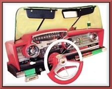 1960s Playmobile Dashboard #2, Toolbox - Refrigerator Magnet, READ NOT 3D picture