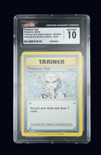 CGC 10 Gem Mint Professor Oak 023/034 2023 TCG Classic Holo Pokémon picture