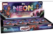 2026 Topps Neon Marvel Sealed Hobby Box - New - IN HAND QTY Available picture