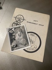 Vtg Rare WWII 505th Bombardment Group 14p. Booklet 1945 Shorts Pamphlet & photo picture