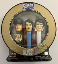 ELVIS Presley PEZ Limited Edition 3 Piece Set in Collectors Tin Sealed picture