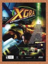 2003 XGRA Extreme G Racing Association PS2 Original Advertisement / Promo v1 picture