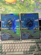 Custom Riolu ex Full Art Card Set (2 Cards) - Holo TCG Proxy Replicas Bubble Mew picture