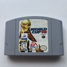 World Cup 98 Nintendo 64 N64 Authentic Cleaned Tested Retro Kids Soccer FIFA picture
