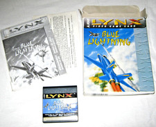 Atari Lynx II Handheld Game BLUE LIGHTNING w/box & Instructions Excellent Works picture