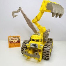 Disneys Pixar Cars Screamin’ Banshee Junkyard Excavator Toy - Rare Nice WORKS picture
