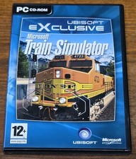 Microsoft Train Simulator Ubisoft Europe PEGI version 2001 PC CD-ROM picture