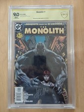 Monolith #1 CBCS 9.0 Comics SS 2004 Origin & 1st Appearance Monolith & Alice picture