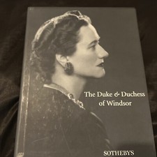 Sotheby's Duke and Duchess of Windsor Vintage Auction Book Box Set 1997 w/ Docs picture