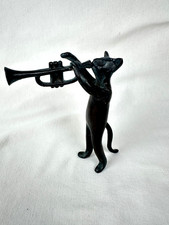 San Pacific International SPI Brass Cat Band Member Trumpet Player 5 1/2