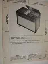 SF 1950's Sams Photofact ULTRATONE Model 1210, 1211 BIS picture