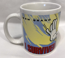 Vintage Coffee Tea Mug Cup 1997 MGM Grand Las Vegas Sky Screamer Skycoaster picture