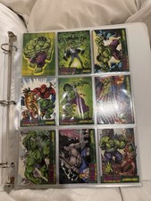 2003 Topps Marvel Incredible Hulk COMPLETE 72 Card Set #1-72 Rare Full Set NM picture