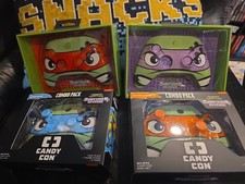 Teenage Mutant Ninja Turtles Candy Con Faceplates GameStop Exclusive Set Of 4 picture
