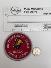 OA BSA TAC TRANSATLANTIC COUNCIL BLACK EAGLE LODGE 482 BROTHERHOOD TEAM PATCH R9 picture