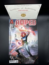 Amped #2 (2020) Red Foil Variant Signed By Powell w/COA picture