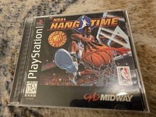 Ps1 Nba Hang time Arcade Classic Basketball 🏀 Game Sony PlayStation 1 Cib picture