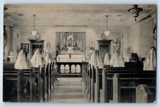 1940 Ashland Pennsylvania Postcard Chapel Immaculate Heart Academy Interior View picture