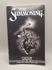 Vintage 1992 The Summoning Clue Book SSI PC Strategy Guide Hints Maps Treasures picture