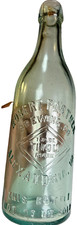 Antique Robert Portner Tivoli Beer Bottle Alexandria Virginia Blob Top Blobtop picture