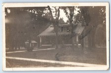 1913 View Of Bungalow House Iowa Falls Iowa IA RPPC Photo Antique Postcard picture