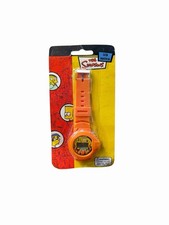 Vintage NOS 2006 Y2k The Simpsons Bart Simpson Orange LCD Wrist Watch NEW picture