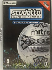 Scudetto CHAMPIONSHIP Manager Season 03/04 Football PC Computer CD picture