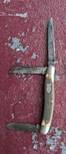 Vintage Schrade Walden 896K Stockman Pocket Knife 3 Blade Delrin USA NY 1961-73 picture