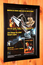 From Dusk Till Dawn PC Windows Rare Small Promo Poster / Ad Page Framed picture