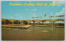 Vintage National Cowboy Hall of Fame Postcard Oklahoma City Route 66 picture