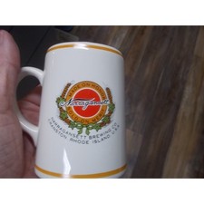 Vintage 1985 Narragansett Brewing Co Franklin Mint Bock Beer Tankard Mug Japan picture