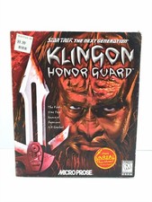 Star Trek Klingon Honor Guard PC CD-ROM Game M MicroProse 1998 Shooter Action picture