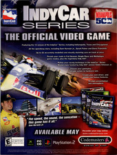 IndyCar Series Codemasters Video Game Ad 2003 Racing PS2 Xbox PC Magazine Print picture