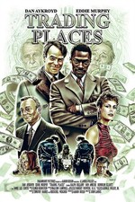 TRADING PLACES 1983 EDDIE MURPHY CHRISTMAS Movie Poster 2.5