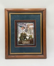 USMC WWII 6th Marine Division Veteran Tribute 17x14 Provenance Marine Gift picture